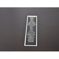 Antal mrkater til CAM611 og 814. Ny version