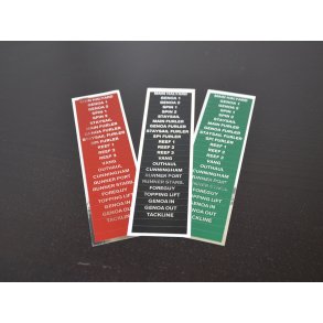 Antal mrkater til CAM611 og 814. Ny version