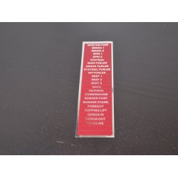 Antal mrkater til CAM611 og 814. Ny version