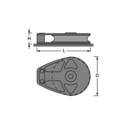 Antal XXL single OPF fodblok 