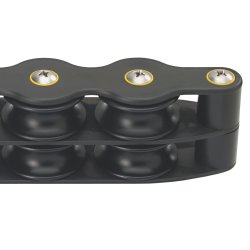 Antal fordelerblok dobbelt 2+2 skiver 40-70mm