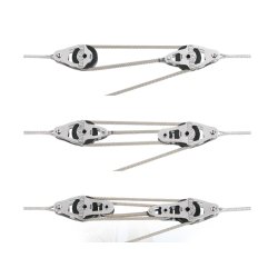 Antal Mini enkeltblok med skrue �40