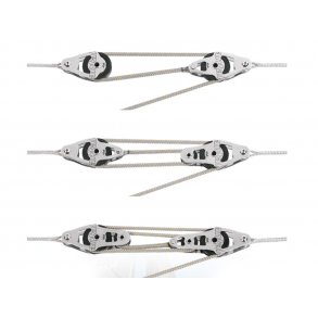 Antal Mini enkeltblok med skrue �40