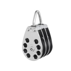 Antal rustfri trippel blok