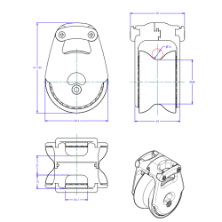 Antal Tulip Looper single blok
