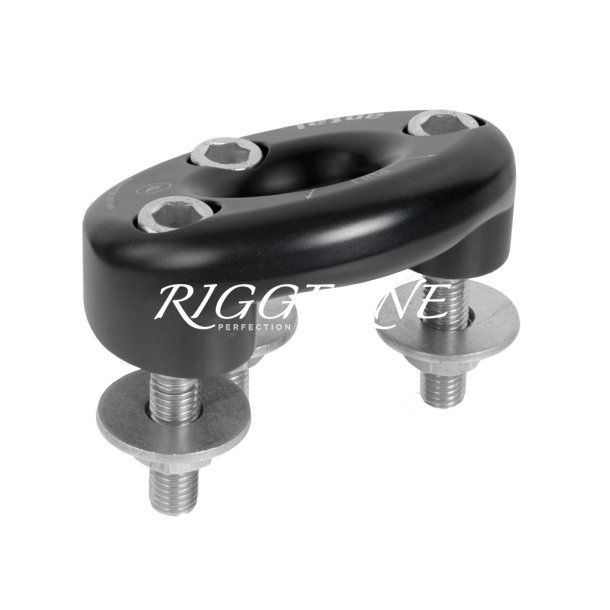 Antal padeye til loop 5-14mm. Med gennemgende bolte