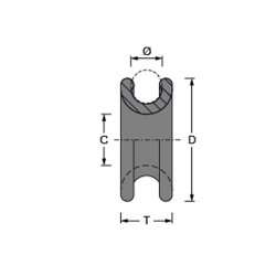 Antal lavfriktions-ringe 7-38mm