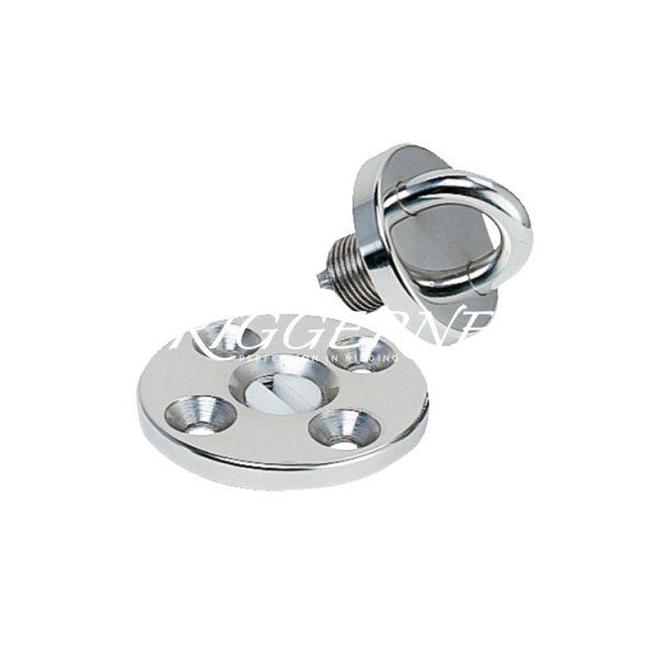 Antal screwed eyebolt pad-eye AISI 316 steel 6-20mm