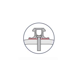 Antal HS24 skinne til kulfibermast