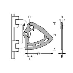 Antal 90 graders flynder til HS22.60+ HS24.60 + FB24.90