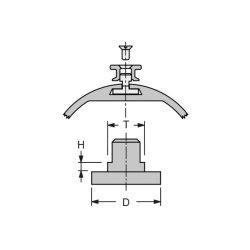 Antal slug til 11,8 mm flad hulkel