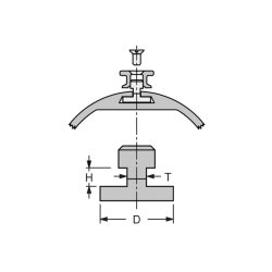 Antal slug til 13,6 mm flad hulkel