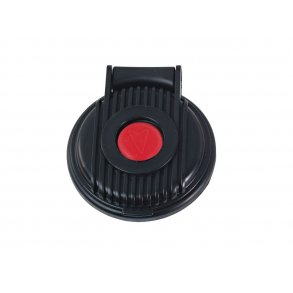 Antal R�d knap til elektrisk spil. Plast cover