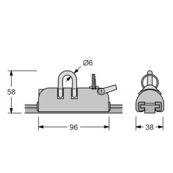 Antal simpel genoa vogn 26x4