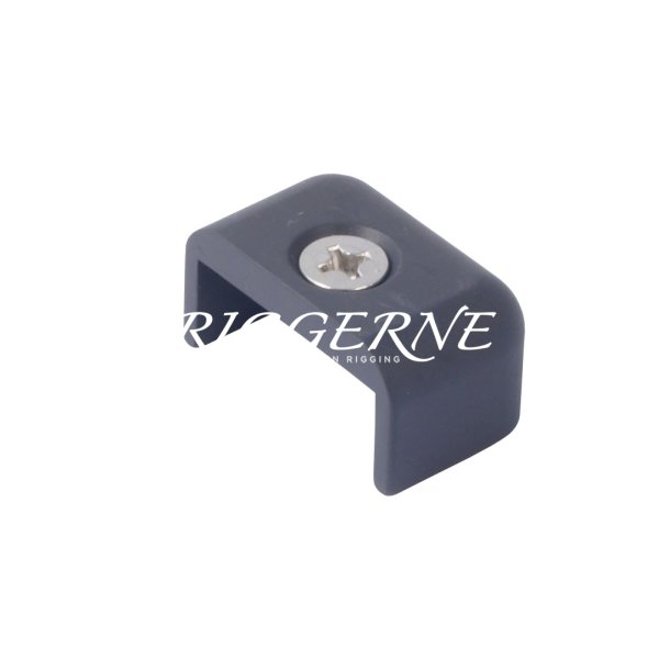 Antal sort alu endestop til T-skinne 40x8mm