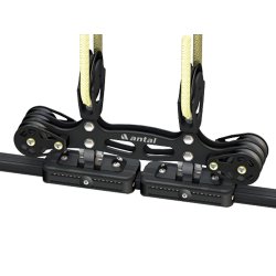 Antal 4race dobbelt storskde-ljgangsvogn str. 190 til 2 blokke p tvrs