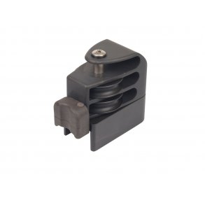 Antal 4Race endestop med 2 skiver og hunsvot til 31x21mm skinne