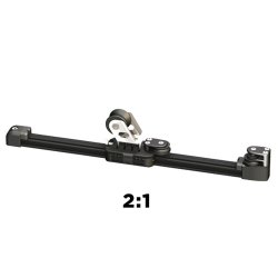 Antal 4race genoa vogn str. 100 med skive