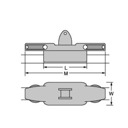 Antal 4race storskde-ljgangsvogne str. 100 med standup fste