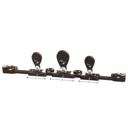 Antal 4race trippel storskde-ljgangsvogn med centerudveksling til 3 blokke