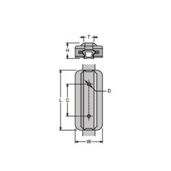 Antal 4race flad kuglelejevogn str. 110 