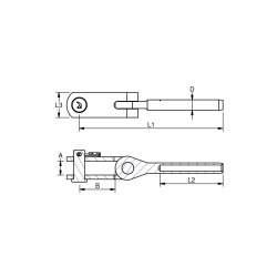 Blue wave toggle terminal