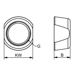 Blue Wave Apex lse mtrik - Venstre gevind