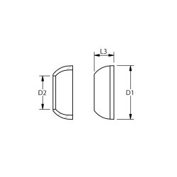 Skl for kugleterminal til 3-12mm wire