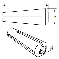 Blue Wave konus til Dyform