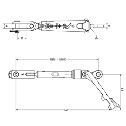 Blue Wave QRT racing vantskrue med �je