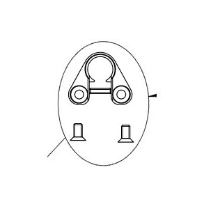 Facnor FX+ 2500 Pin ring + skruer