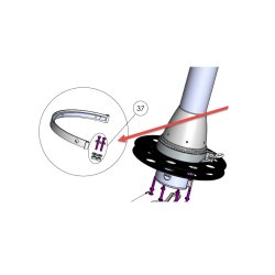 FlatDeck skruest til yderdel af tromle