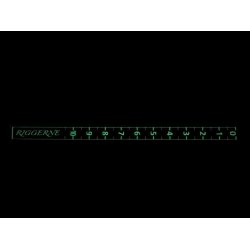 Glowfast glow-in-the-dark trimskala