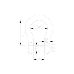 316L Omega sjkel med umbraco pinbolt