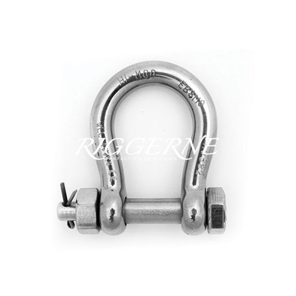 316L Bow Shackle with safety pin 