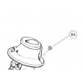 FURLEX 100S nylon skrue M6x10