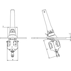 FURLEX 204TD komplet rullesystem