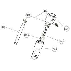 FURLEX 100S kuglelejefste med je