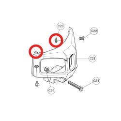 FURLEX 200S nylonskive til skrue