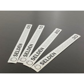 Selden Rodkick klistermrke