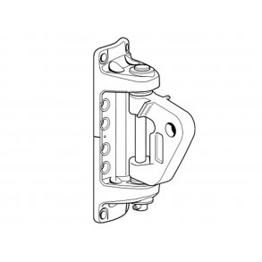 Selden mastebeslag til rodkick. Til mast C156-C193/F176-F194