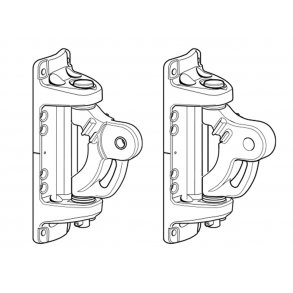 Selden mastebeslag til rodkick. Til mast C264-C304/F265-F305