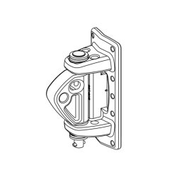 Selden mastebeslag til rodkick. Til mast C156-C175