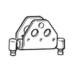 RCB 22 Flynder vogn fitting