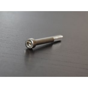 Skrue pin til sejl vogne 6x52 mm