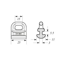 OWS 11 plast-sejlslde