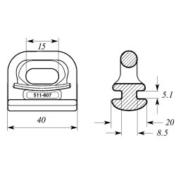 OWS 21 nylon-sejlslde