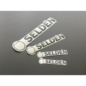 Selden Logo klistermrker
