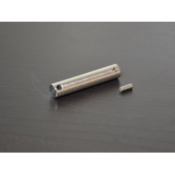 Selden aksel med lsestift 12x62 mm