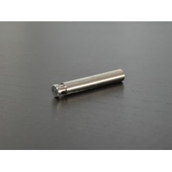 Selden aksel med rille 8/9-53.5